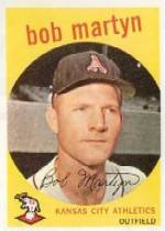 1959 Topps Baseball Cards      041      Bob Martyn